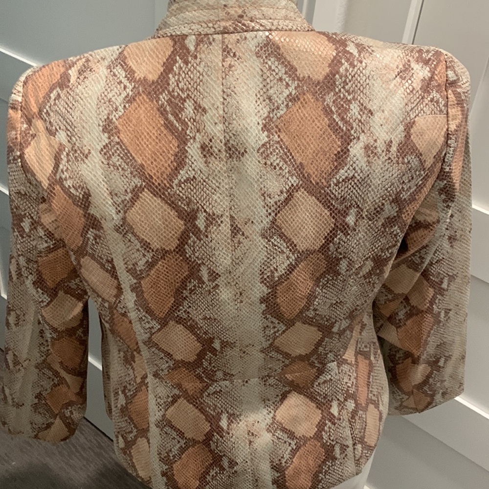 Chico’s Faux Python Jacket - Picture 3 of 12